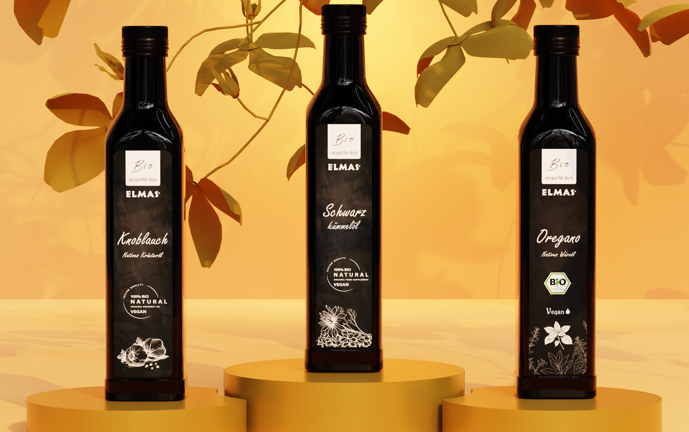 bio. nativ. kaltgepresst. Unsere außergewöhnliche Ölsorten