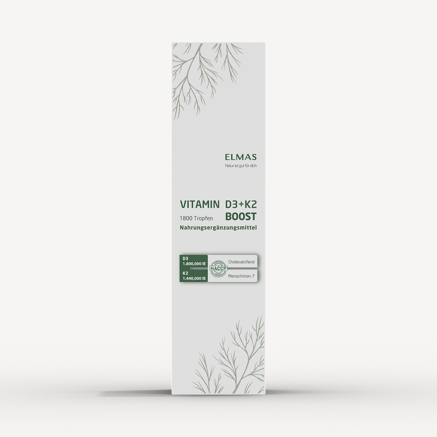 Vitamin D3 + K2 BOOST Hochdosiert, Made in Germany