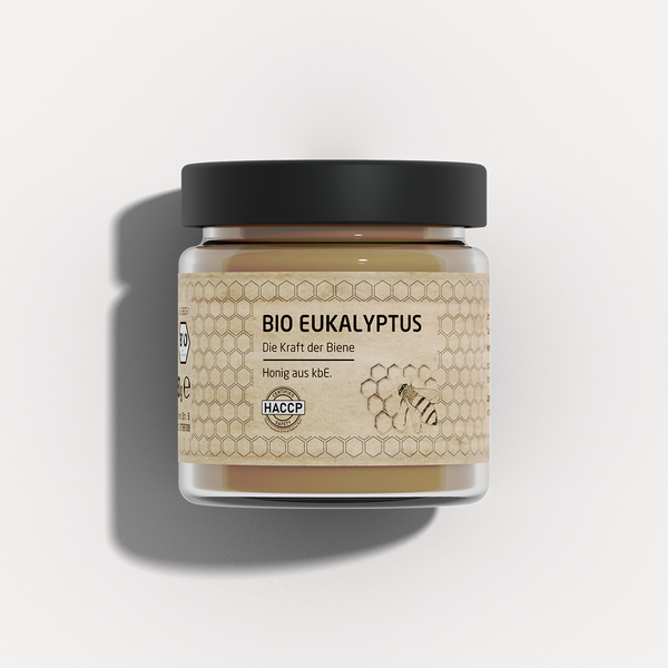 BIO Eukalyptushonig ohne Zucker in der Nahrung der Bienen | Elmas BIO